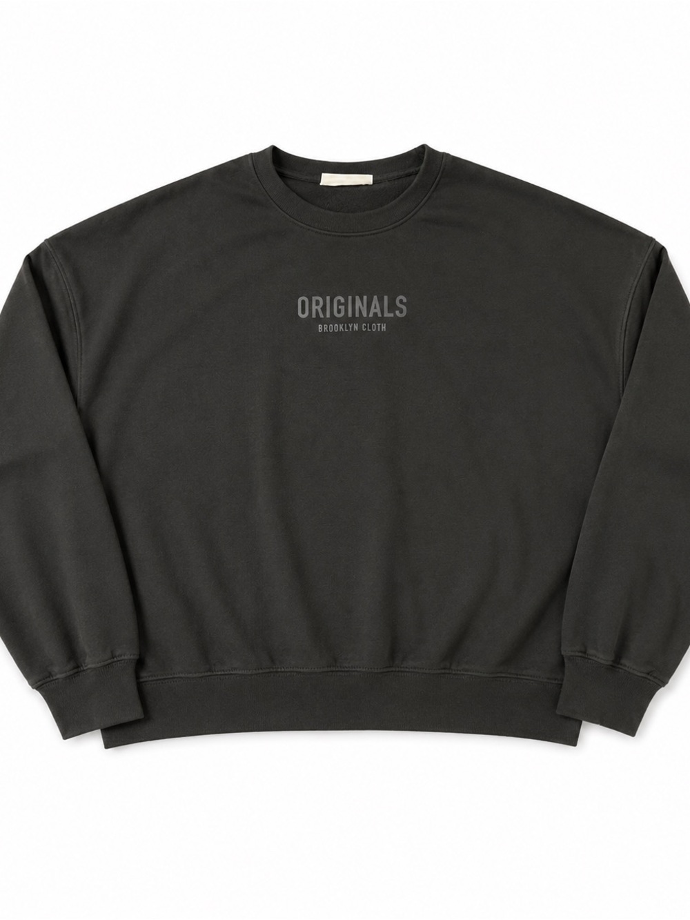 Brooklyn Cloth Men's Black Originals Crewneck Sweatshirt